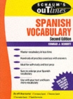 Image for Schaum&#39;s Outline of Spanish Vocabulary