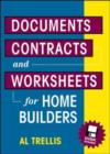 Image for Documents, Contracts and Worksheets for Home Builders