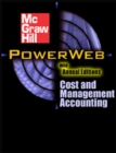 Image for Introduction to managerial accounting : WITH Topic Tackler, Net Tutor, On-Line Learning Center and PowerWeb 