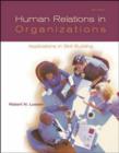 Image for Human relations in organizations  : applications and skill building