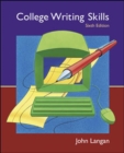 Image for College Writing Skills - Text : WITH Student CD, User&#39;s Guide, and Online Learning Center Powered by Catalyst