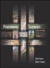Image for Programming Languages : Principles and Paradigms