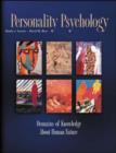 Image for Personality psychology  : domains of knowledge about human nature