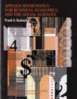 Image for Applied Mathematics for Business, Economics and the Social Sciences