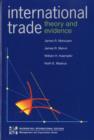 Image for International trade  : theory and evidence