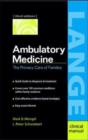 Image for Ambulatory Medicine : Primary Care Families