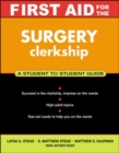 Image for First Aid for the Surgery Clerkship