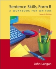 Image for Sentence skills  : a workbook for writers : Form B