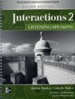 Image for INTERACTIONS 2 LISTENING &amp; SPEAKING TEAC