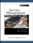 Image for Service management  : operations, strategy, and information technology