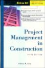 Image for Project management in construction