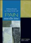 Image for Principles and practice of pain management