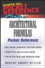 Image for Architectural Formulas Pocket Reference