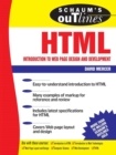 Image for Schaum&#39;s Outline of HTML