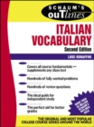 Image for Schaum&#39;s Outline of Italian Vocabulary, Second Edition