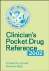 Image for Clinician&#39;s pocket drug reference 2002