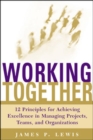 Image for Working Together: 12 Principles For Achieving Excellence In Managing Projects, Teams, And Organizations
