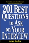Image for 201 Best Questions To Ask On Your Interview