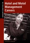 Image for Opportunities in Hotel and Motel Management Careers