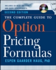 Image for The complete guide to options pricing formulas