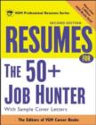 Image for Resumes for the 50+ job hunter  : with sample cover letters