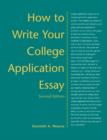 Image for How to write your college application essay