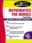 Image for Schaum&#39;s outline of theory and problems of mathematics for nurses