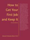 Image for How to get your first job and keep it