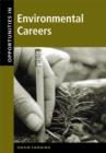 Image for Opportunities in environmental careers