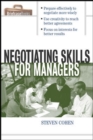 Image for Negotiating skills for managers