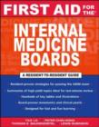 Image for First Aid for the Internal Medicine Boards
