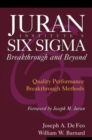 Image for Juran Institute&#39;s Six Sigma Breakthrough and Beyond