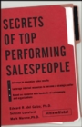Image for Secrets of top-performing salespeople