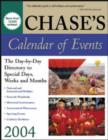 Image for Chase&#39;s Calander of Events 2004