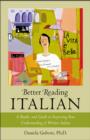 Image for Better reading Italian