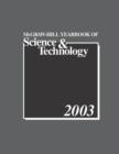 Image for McGraw-Hill yearbook of science &amp; technology 2003: comprehensive coverage of recent events and research
