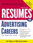 Image for Resumes for advertising careers.