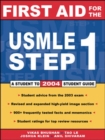 Image for First Aid for the USMLE Step 1: 2004