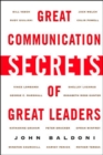 Image for Great communication secrets of great leaders