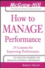 Image for How to Manage Performance