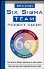 Image for Rath &amp; Strong&#39;s Six Sigma team pocket guide