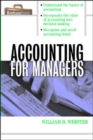 Image for Accounting for managers
