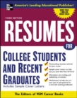 Image for Resumes for College Students and Recent Graduates