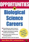 Image for Opportunities in biological science careers