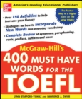 Image for 400 Must-Have Words for the TOEFL