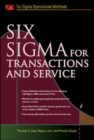 Image for Six SIgma for Transactions and Service
