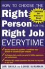 Image for How to choose the right person for the right job every time