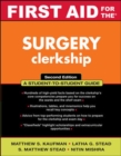 Image for First Aid for the Surgery Clerkship