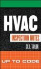 Image for HVAC Inspection Notes : Up to Code