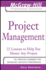 Image for Project management  : 22 lessons to help you master any project